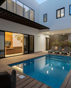Villa Amalia, 5 bdr w/Private Pool in Aldea Zama