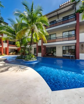 Spacious 2BR Condo with Pool & Private Balcony
