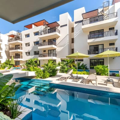 1Bd Suite W/ Private Balcony + Pool in Aldea Zama