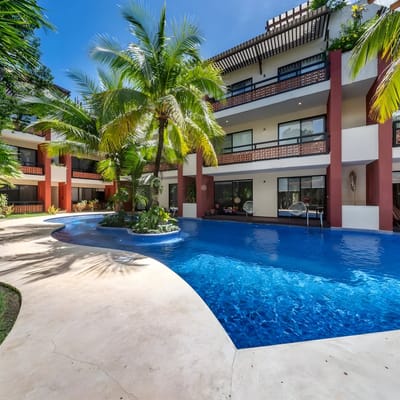 Spacious 2BR Condo with Pool & Private Balcony
