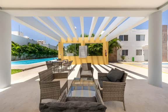 Elegant 3BR House w/Pool, Gated Community