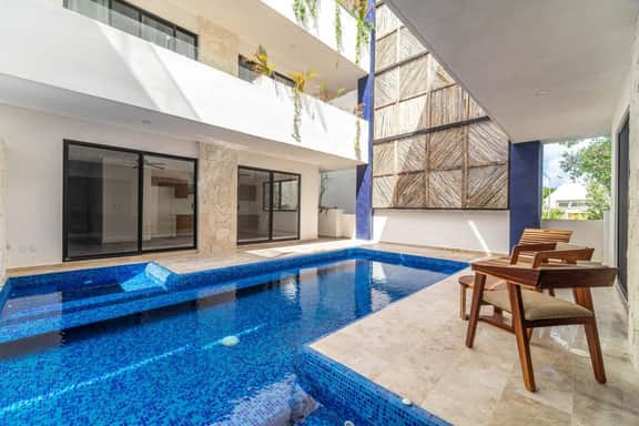 Lux 2 BD Corner Suite w/ Swim Up Pool| Aldea Zama
