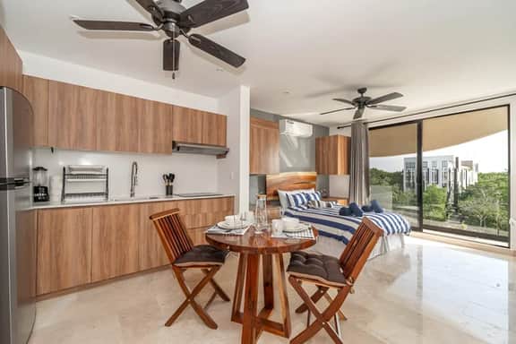 King Studio w/ Balcony, Rooftop Pool | Aldea Zama