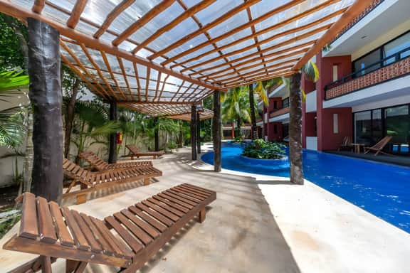 Spacious 2BR Condo with Pool & Private Balcony