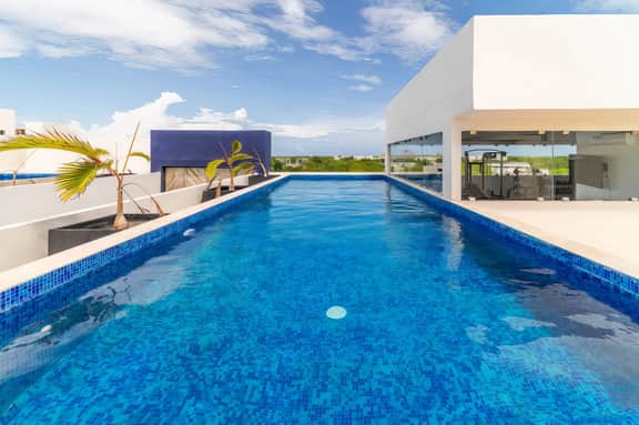 Lux 2 BD w/ Balcony + Rooftop Pool | Aldea Zama