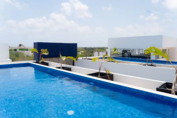 Lux 2 BD w/ Balcony + Rooftop Pool | Aldea Zama