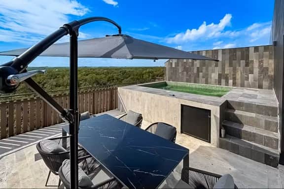 Tulum Beachside Penthouse | Private Pool & Hot Tub