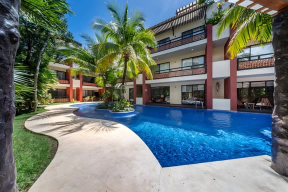 Spacious 2BR Condo with Pool & Private Balcony
