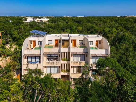 Lux 1 BR w/ Rooftop Pool in Tulum Jungle @ Paraiso