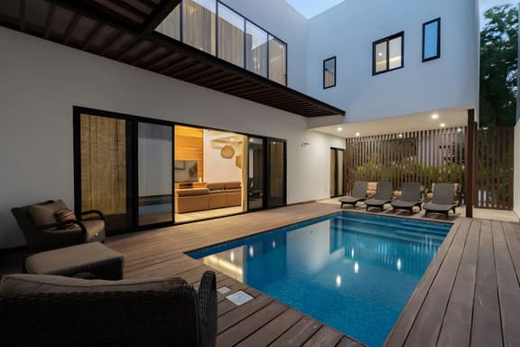 Villa Amalia, 5 bdr w/Private Pool in Aldea  Zama