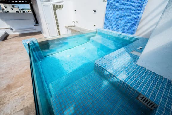 Beachside Luxury | 2BR with Private Pool & Terrace
